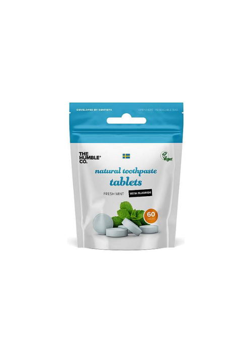 Afbeelding van het product Tandenpoets tabletten met fluoride - 60st